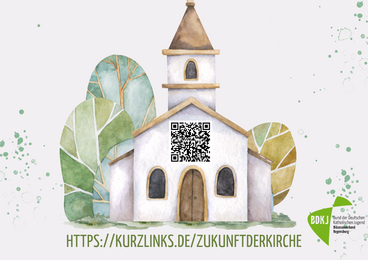 Flyer zum Projekt Zukunft Kirche