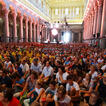 5.400 Ministrantinnen und Ministranten in der Lateranbasilika.