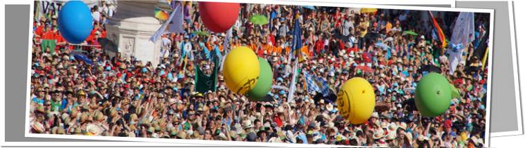 40.000 Ministrantinnen und Ministranten am Petersplatz zur Ministrantenwallfahrt 2014
